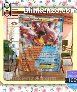 Volcanion-ex Steam Siege Quilted Blanket b