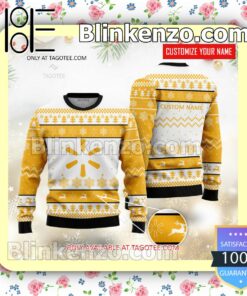 Walmart Brand Print Christmas Sweater
