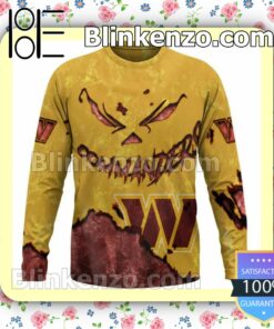 Washington Commanders NFL Halloween Ideas Jersey b