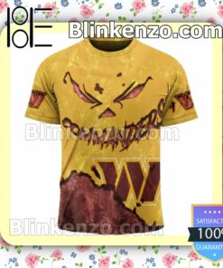 Washington Commanders NFL Halloween Ideas Jersey c