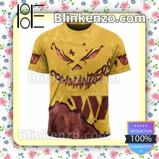 Washington Commanders NFL Halloween Ideas Jersey c