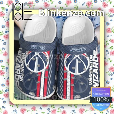 Washington Wizards Hive Pattern Clogs