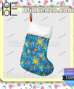 Water Type Pattern Pokemon Xmas Stockings Decorationss b