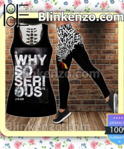 Why So Serious Joker Women Tank Top Pant Set