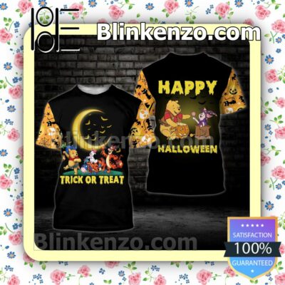 Winnie The Pooh Trick Or Treat Happy Halloween Halloween Ideas Hoodie Jacket b