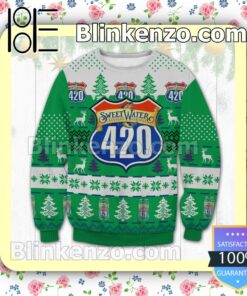 420 Extra Pale Ale Beer SweetWater Brewing Company Christmas Jumpers