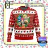 A Christmas Tail Fairy Tail Knitted Christmas Jumper
