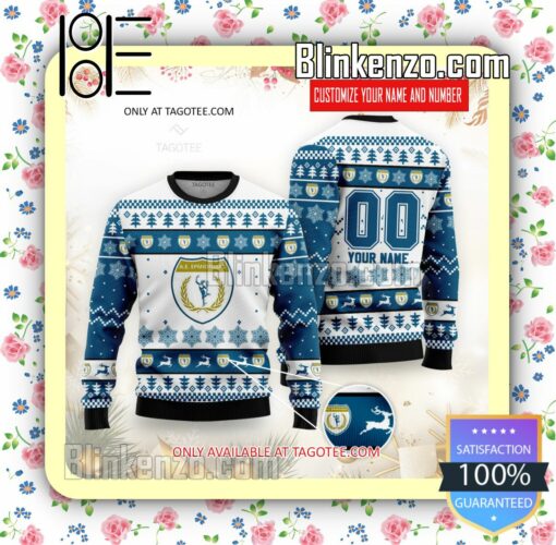AE Ermionida Soccer Holiday Christmas Sweatshirts
