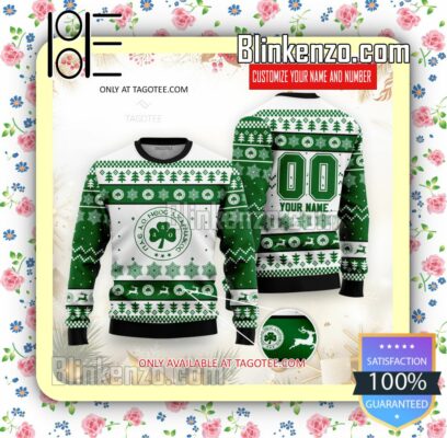 AO Acharnaikos Soccer Holiday Christmas Sweatshirts