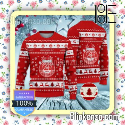 Aberdeen F.C. Logo Holiday Hat Xmas Sweatshirts