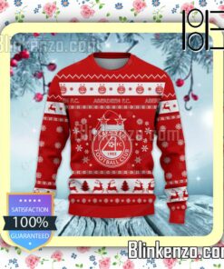 Aberdeen F.C. Logo Holiday Hat Xmas Sweatshirts a