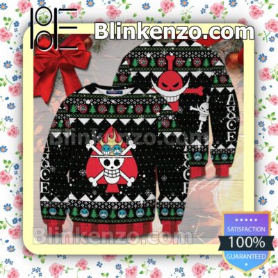 Ace Pirate One Piece Christmas Jumpers