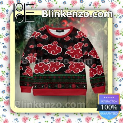 Akatsuki Sharingan Naruto Christmas Jumpers