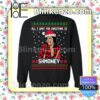 All I Want For Christmas Is Shmoney Cardi B Holiday Christmas Sweatshirts