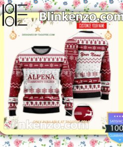 Alpena Community College Uniform Christmas Sweatshirts