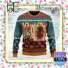 Annunciation Of The Mother Of God Knitted Christmas Jumper