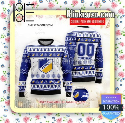 Apoel HC Handball Holiday Christmas Sweatshirts