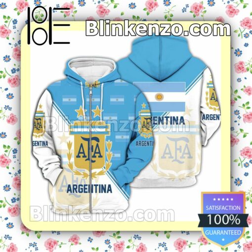 Argentina National FIFA 2022 Hoodie Jacket a