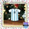 Argentina Team Jersey - Lionel Messi Hanging Ornaments