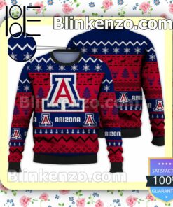 Arizona Wildcats NCAA Ugly Sweater Christmas Funny