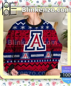 Arizona Wildcats NCAA Ugly Sweater Christmas Funny b