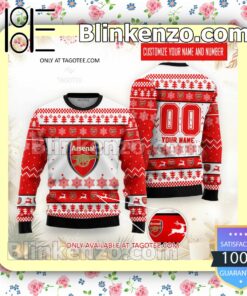 Arsenal Football Holiday Christmas Sweatshirts