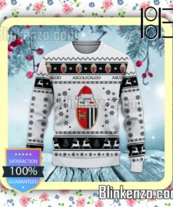 Ascoli Calcio 1898 Logo Holiday Hat Xmas Sweatshirts a