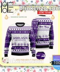 Ashland University Uniform Christmas Sweatshirts