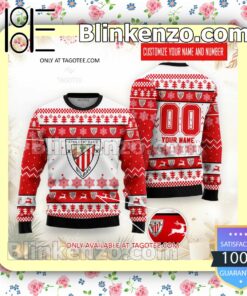 Athletic Bilbao Football Holiday Christmas Sweatshirts