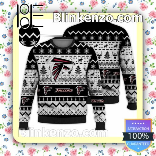 Atlanta Falcons NFL Ugly Sweater Christmas Funny