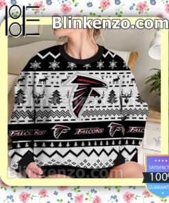 Atlanta Falcons NFL Ugly Sweater Christmas Funny b