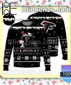 Atlanta Falcons Snoopy Christmas NFL Sweatshirts