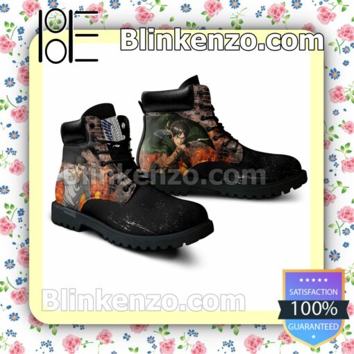 Attack On Titan Eren Yeager Timberland Boots Men a
