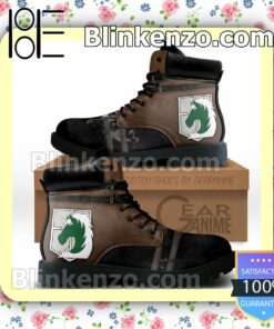 Attack On Titan Police Brigade Timberland Boots Men
