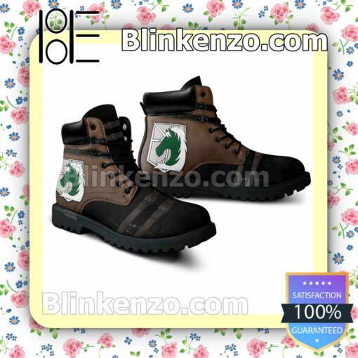 Attack On Titan Police Brigade Timberland Boots Men a