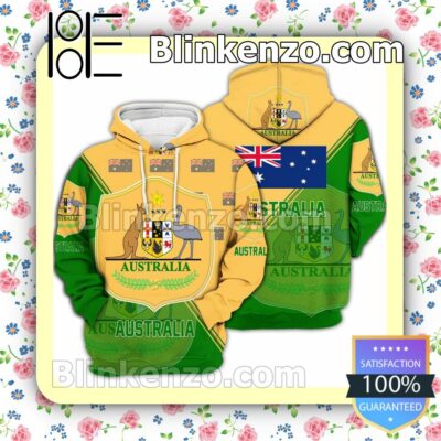 Australia National FIFA 2022 Hoodie Jacket