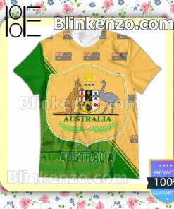 Australia National FIFA 2022 Hoodie Jacket c