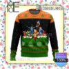 Avatar The Last Airbender On The Chimney Top Manga Anime Knitted Christmas Jumper