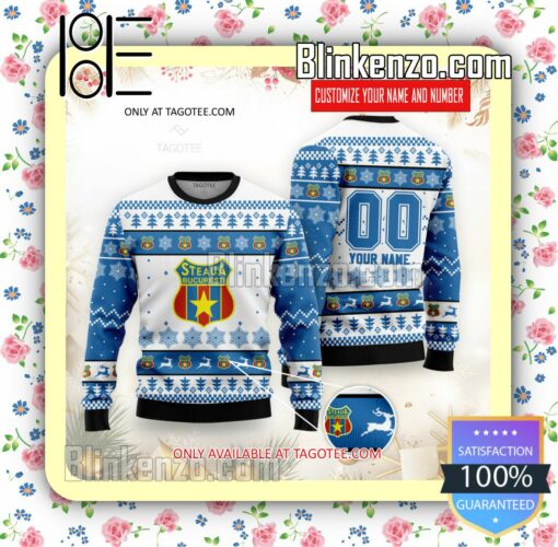 BC Steaua Bucuresti Sport Holiday Christmas Sweatshirts