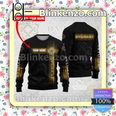 BVLGARI Logo Custom Hoodie Jacket b