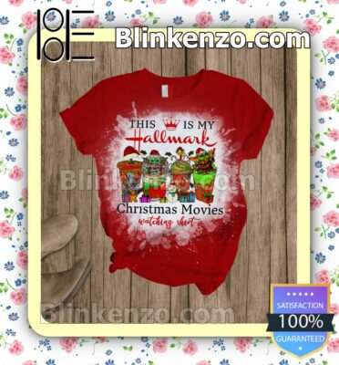 Baby Yoda This Is My Hallmark Christmas Movies Pajama Sleep Sets a