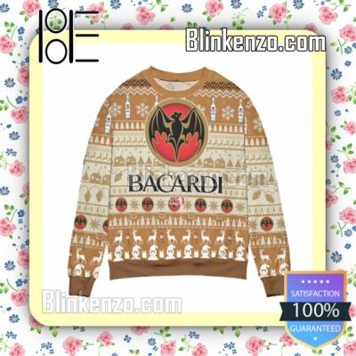 Bacardi 151 Reindeer Christmas Jumpers