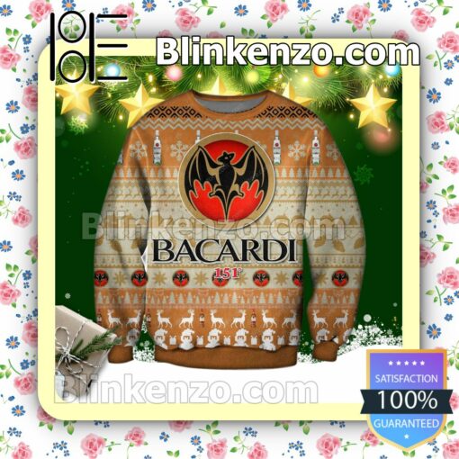 Bacardi Holiday Christmas Sweatshirts