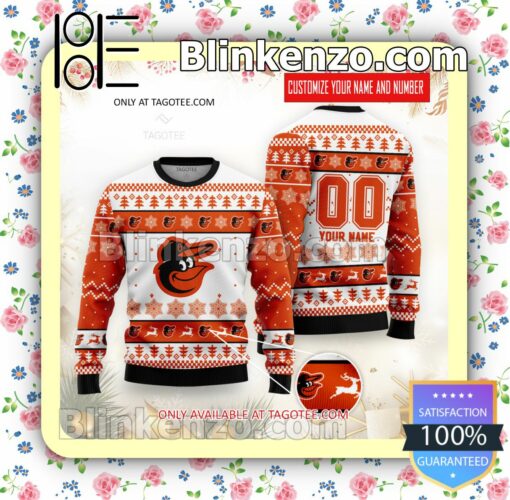 Baltimore Orioles Christmas Sweatshirts