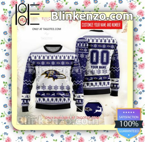 Baltimore Ravens Holiday Christmas Sweatshirts