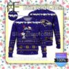 Baltimore Ravens Snoopy Christmas NFL Sweatshirts