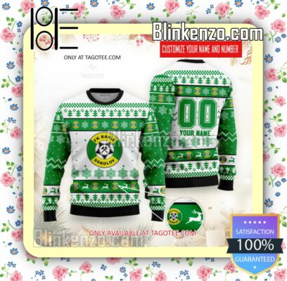 Baník Sokolov Soccer Holiday Christmas Sweatshirts