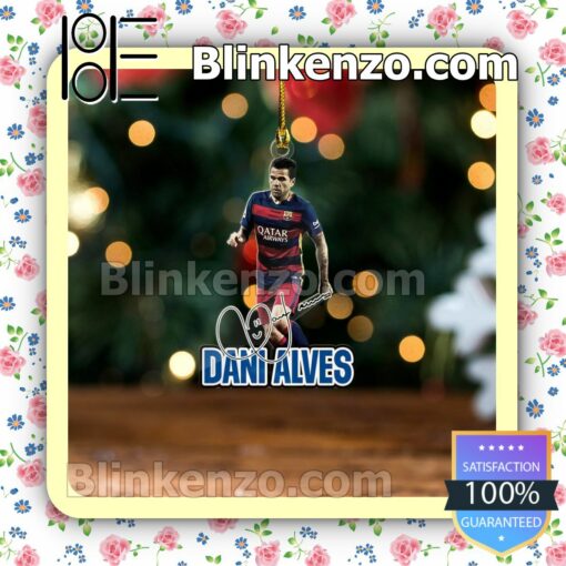 Barcelona - Dani Alves Hanging Ornaments