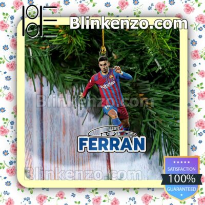Barcelona - Ferran Torres Hanging Ornaments a