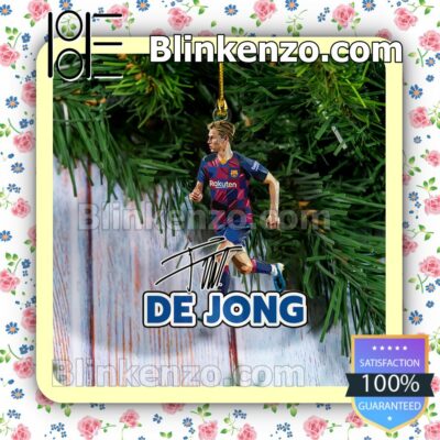 Barcelona - Frenkie de Jong Hanging Ornaments a